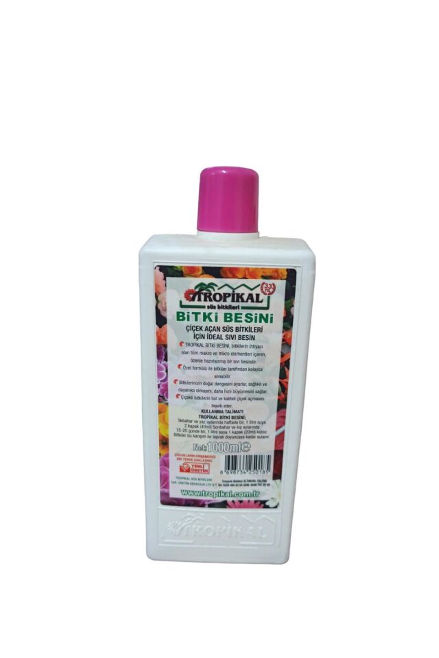 Çiçek Açan Bitkiler Için Bitki Besini 1000 Ml