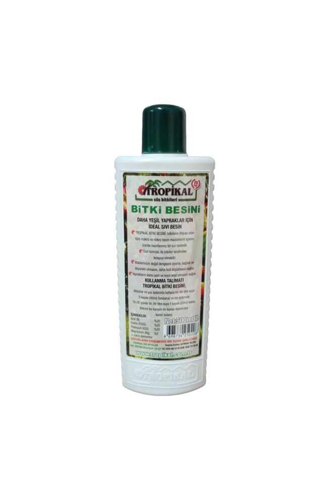 Yeşil Bitkiler Için Vitamin 500 Ml - Yeşil Yapraklı Bitkiler Için Bitki Besini